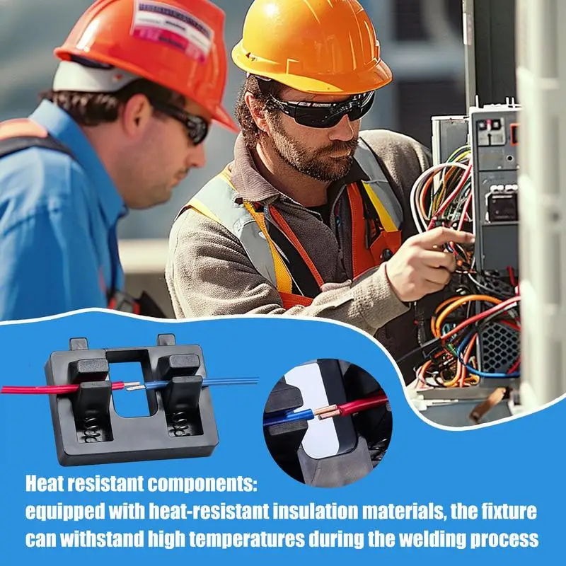 Wire Soldering Clamp Portable Welding Electrode Holder Multi-functional Precise Spring Cable Soldering Clamp for Electronics