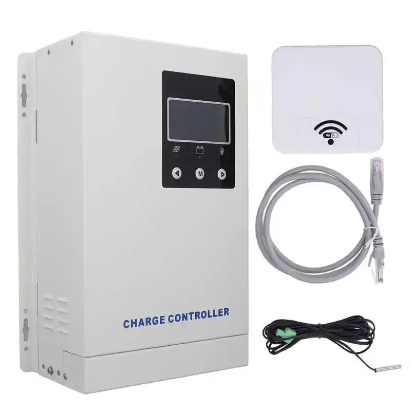 MPPTSolarChargeControllerWiFiPanelRegulatorAutomatic