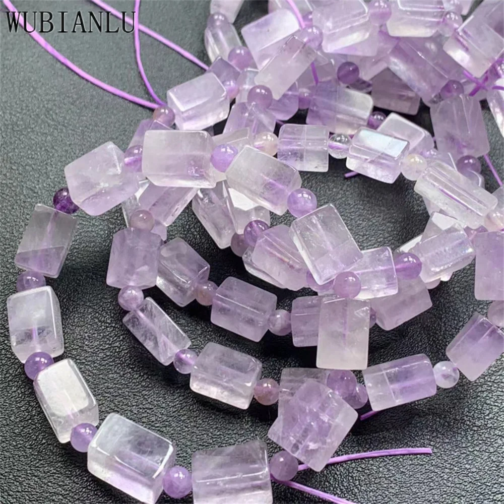 

Newly Amethyst Crystal Natural Bracelet For Women In Charm Bracelets Man Handmade High Quality Raw Ore Gift Party Accessories