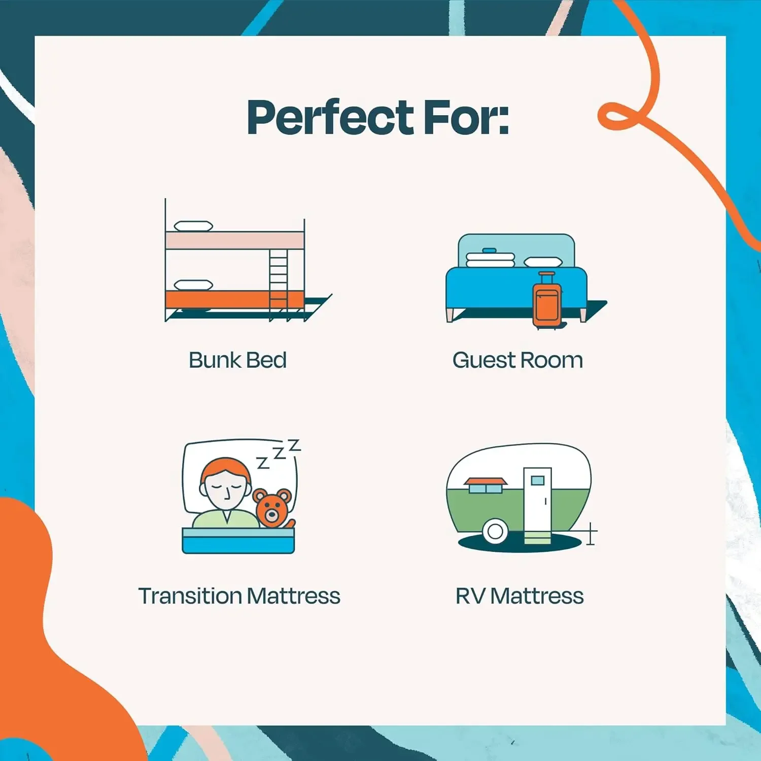6 Inch Mattress Firm Feel Bonnell Spring with Foam Layer  Mattress in a Box Youth or Kids Bed Guest Bedroom Durable a 6
