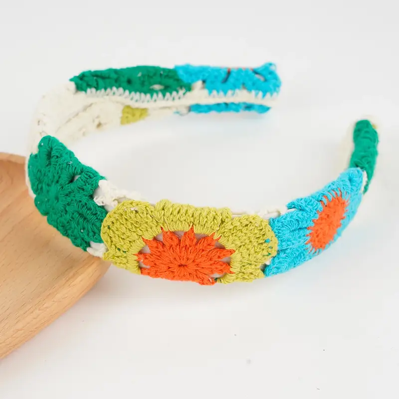 NEW Knitted Headband Bohemian Style Summer Seaside Vacation Handmade Head Band Hair Accessories for Women Girls - Image 23