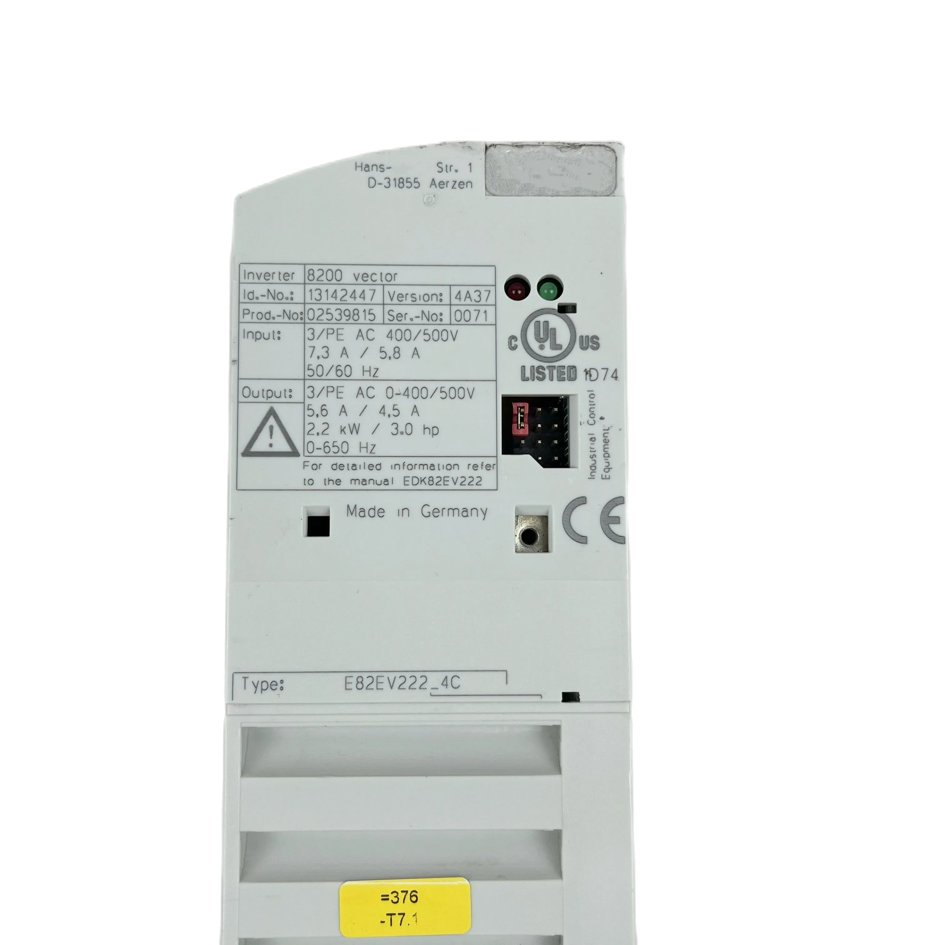 E82EV222-4C 창고에서 빠른 배송 준비