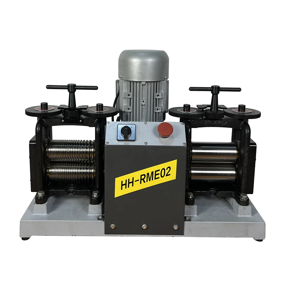Electric Rolling Mill Press Machine for Jewelry Gold Making 750W 110V