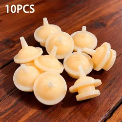 Pet Silicone Nipples for Feeding, Water, and Deworming - Pack of 10 (Yellow  S    10pcs)