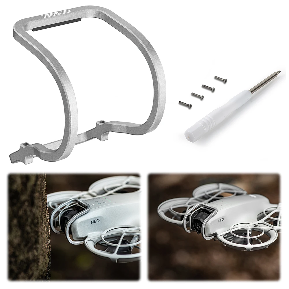 Gimbal Bumper Drone Gimbal Bumper Aluminum Alloy Anti-Collision Gimbal Bumper Guard Camera Guard for DJI Neo Drone Accessories
