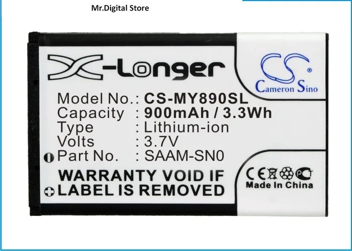 

Cameron Sino 900mAh Keyboard Battery SL-1102A for Mini Keyboard RT-MWK08