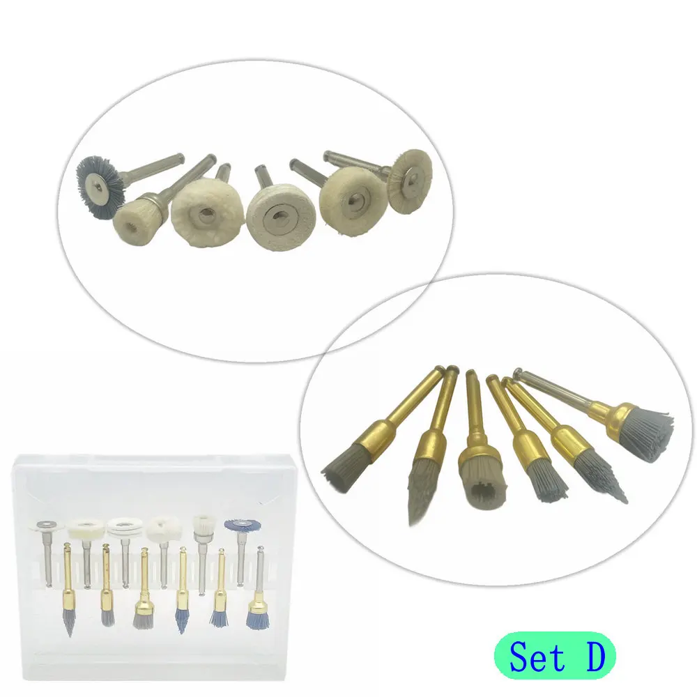 12 قطعة طقم تلميع مركب للأسنان RA 2.35 مللي متر لل...