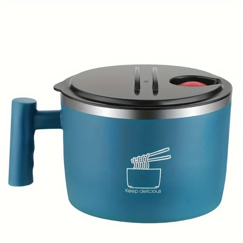 Lunch container Bowl 1000ml Large Thai Soup Bowls Tableware with Phone Stand Cereal Bowls for Home Kitchen Camping