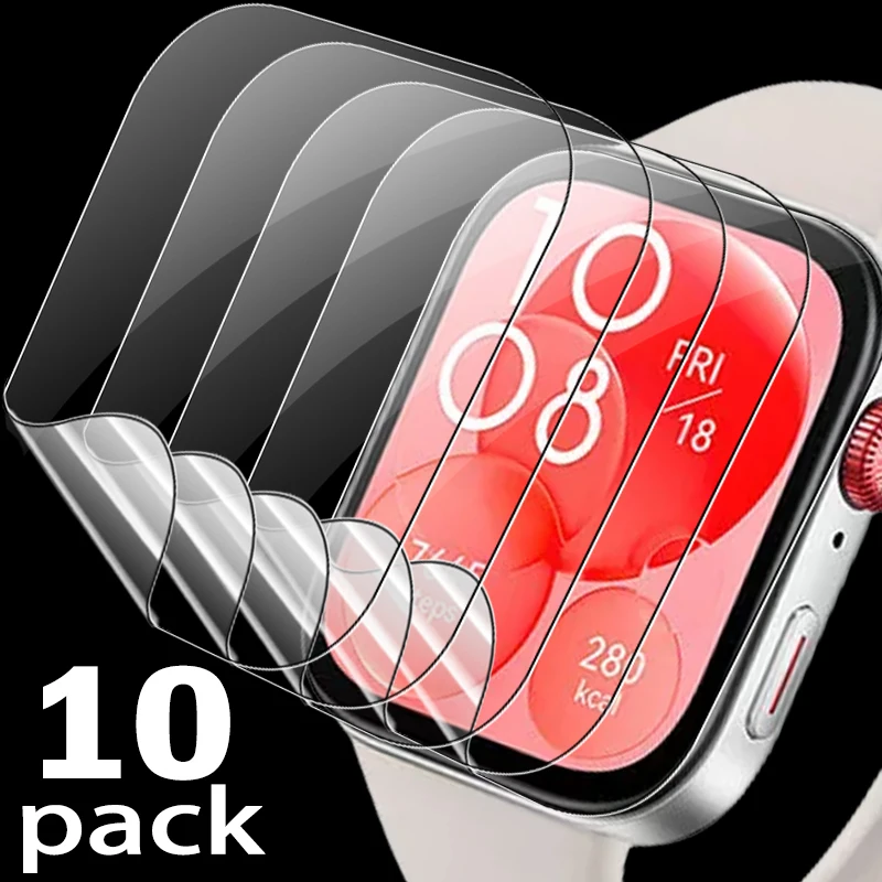 

Защитная пленка для смарт-часов Huawei Fit 3, мягкая Гидрогелевая пленка из ТПУ HD, устойчивая к царапинам, подходит для Huawei Watch Fit 3, Fit3