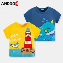 2t 7t meninos camiseta gráfico crianças blusas verão dos desenhos animados de manga curta impressão menino bebê puro algodão roupas dos miúdos