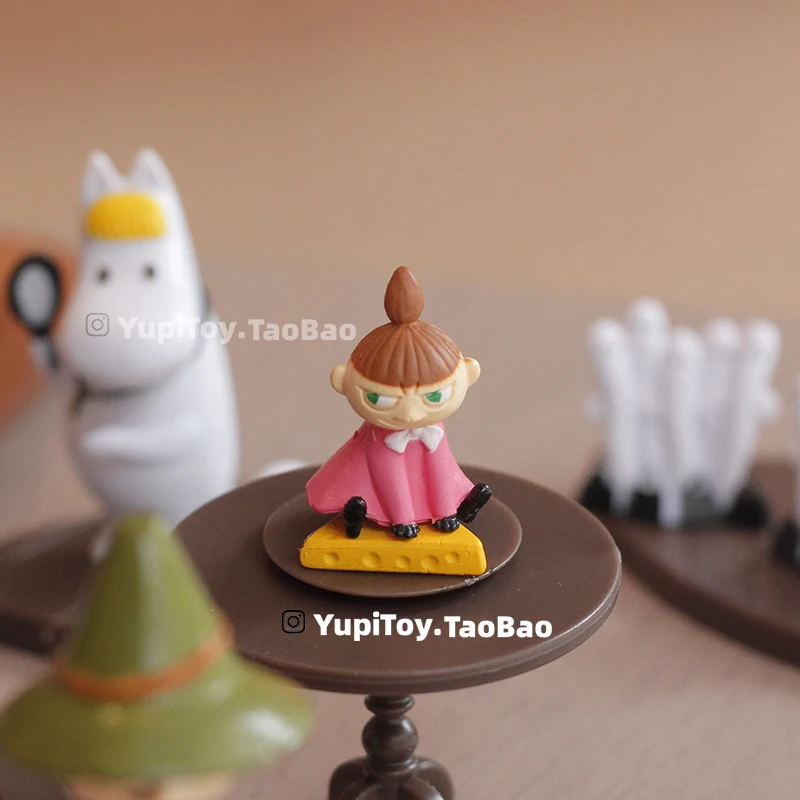 Moomin Family Mini Scene Ornaments - Collectible Action Figures