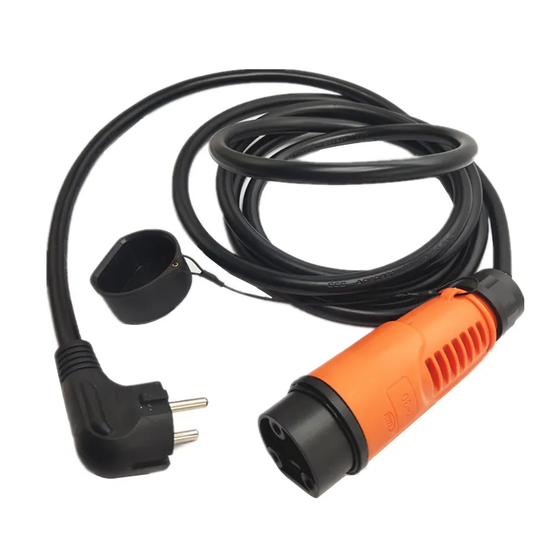 Universal EV cart Charging Power line 10FT YEEDA Y-30 220V 16A Plug with CEE Plug Use in European countries