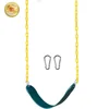 Swings Seats Heavy Duty with 66" Chain Plastic Coated, Playground Swing Set Accessories Replacement with Snap Hooks 1