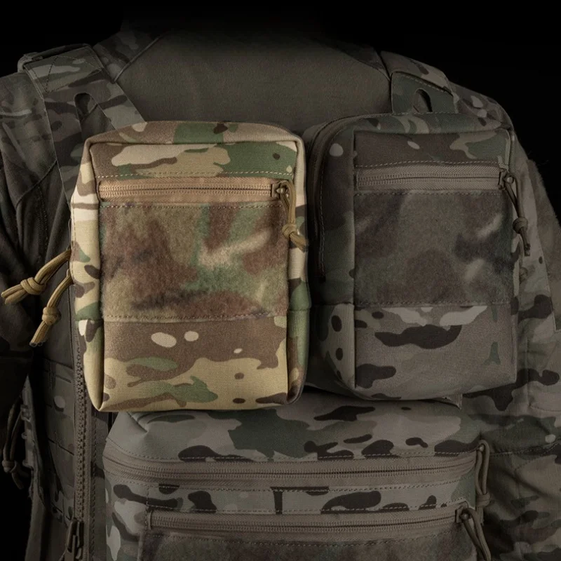Universal GP Sub Package (M) MOLLE Mounting Package With Hook And Loop Velvet Design Multifunctional Large Storage 3