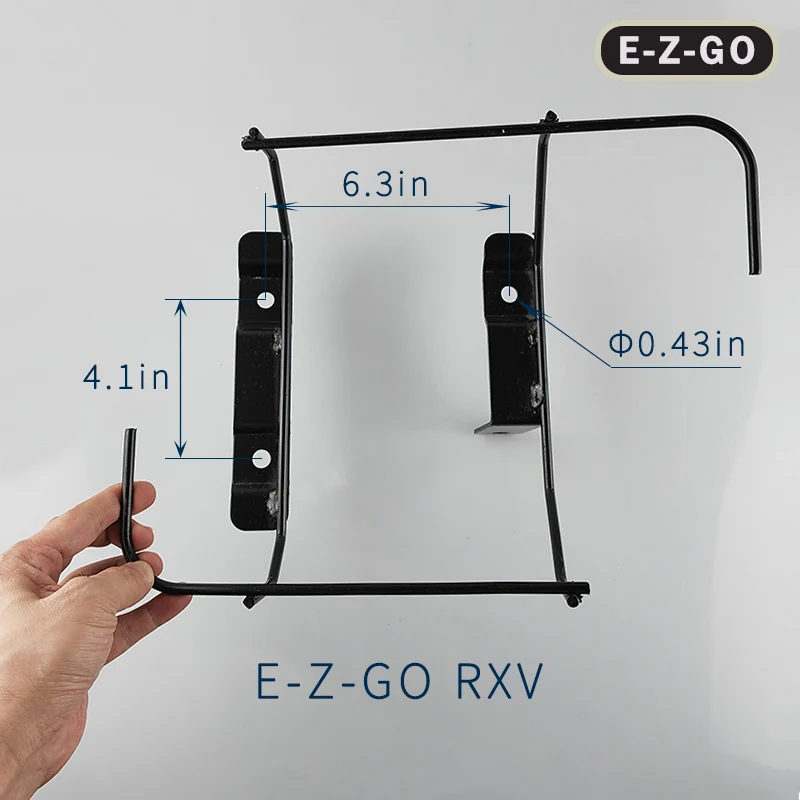 Description Picture 6 of itemGolf Cart Ice Cooler Box with Mounting Bracket Fit YAMAHA STAR, EZGO TXT RXV and Club Car DS