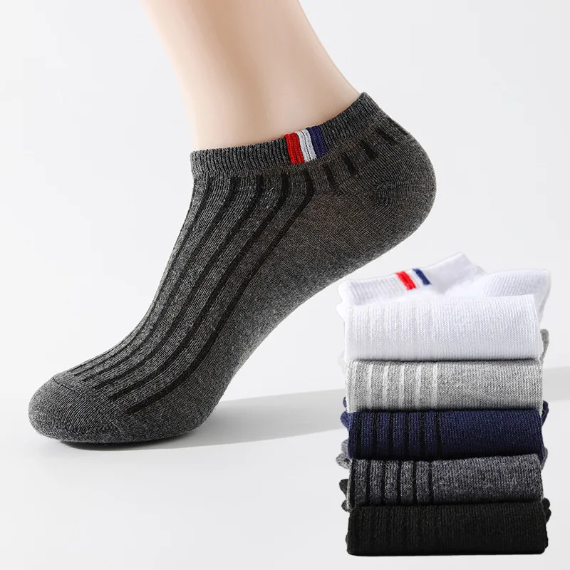 Boat Socks 5 Pairs Mens