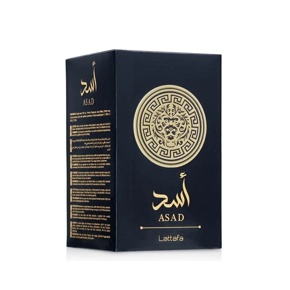 Lattafa Black Edition Asad Perfume 4