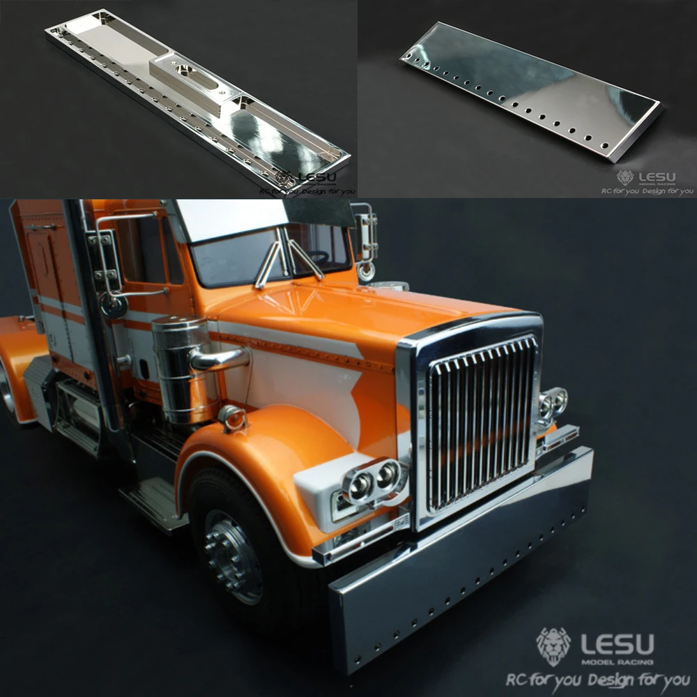【新品】タミヤ1/14キングハウラー系 金属製バンパー前後セット 1/14 金属フロントバンパー 1:14 スケールタミヤキングハウラー
