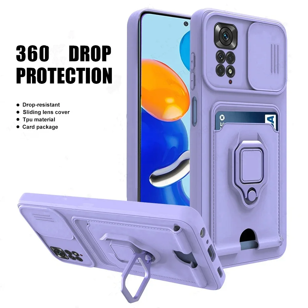 Shockproof Card Slots Phone Case with Premium Cover Design