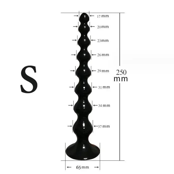 Long Anal Beads Balls Large Butt Plug Big Buttplug Erotic Sex Toys For Woman Men Gay Dilator Prostate Massager Adults Products