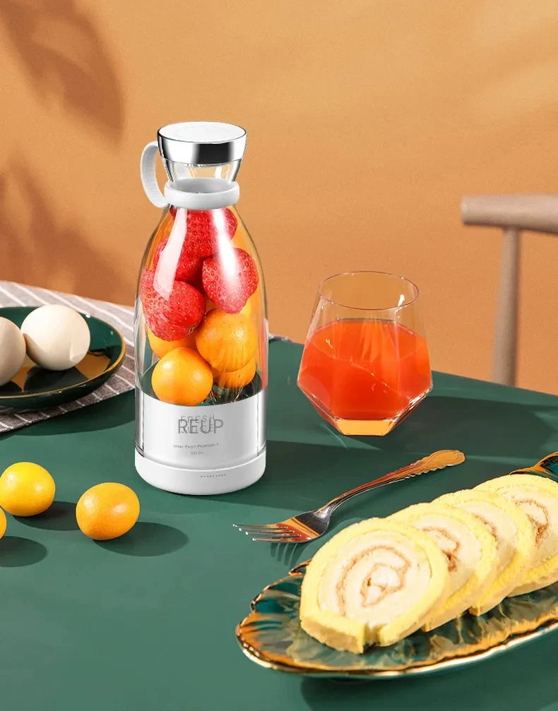 Portátil, Misturadores de Frutas, Extratores, Máquina Multifuncional Juice Maker, 4 Lâminas