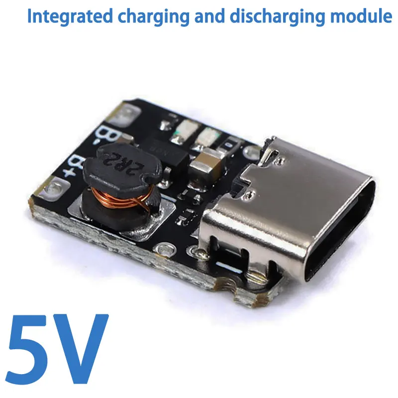 Module charge batterie lithium 5V 3.7V 4.2V 18650 type-c protection