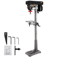13-inch Floor Drill Press with Variable Speed and Tilting Worktable for Wood Metal Drilling 2