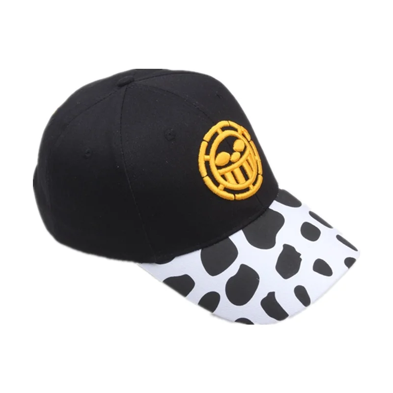 Anime ONE PIECE Trafalgar D Water Law Cosplay Same Hat Accessories Baseball Sunshade Hip Hop Cotton Hat