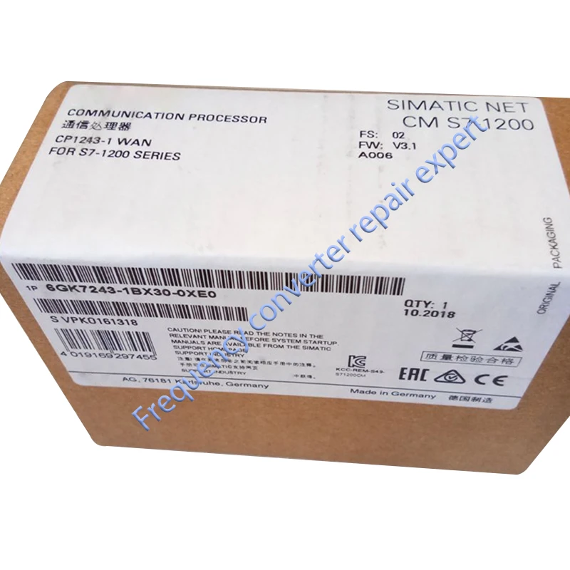 

6GK7 243-1BX30-0XE0 6GK7243-1BX30-0XE0 6GK7243 1BX30 0XE0 Original Factory Agent, New Original