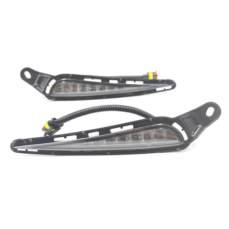 

Car Retrofit LED Daytime Running Lights DRL Turn Signal Lights Fog Lights for Toyota Vitz 2016