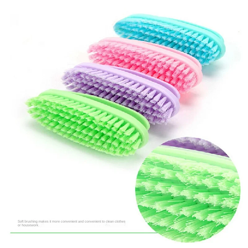 

Portable Candy Color Household Cleaning Brush Multi-purpose Washing Brush Laundry Srubbing Brush Carpet Bedspread Clothes Cloth