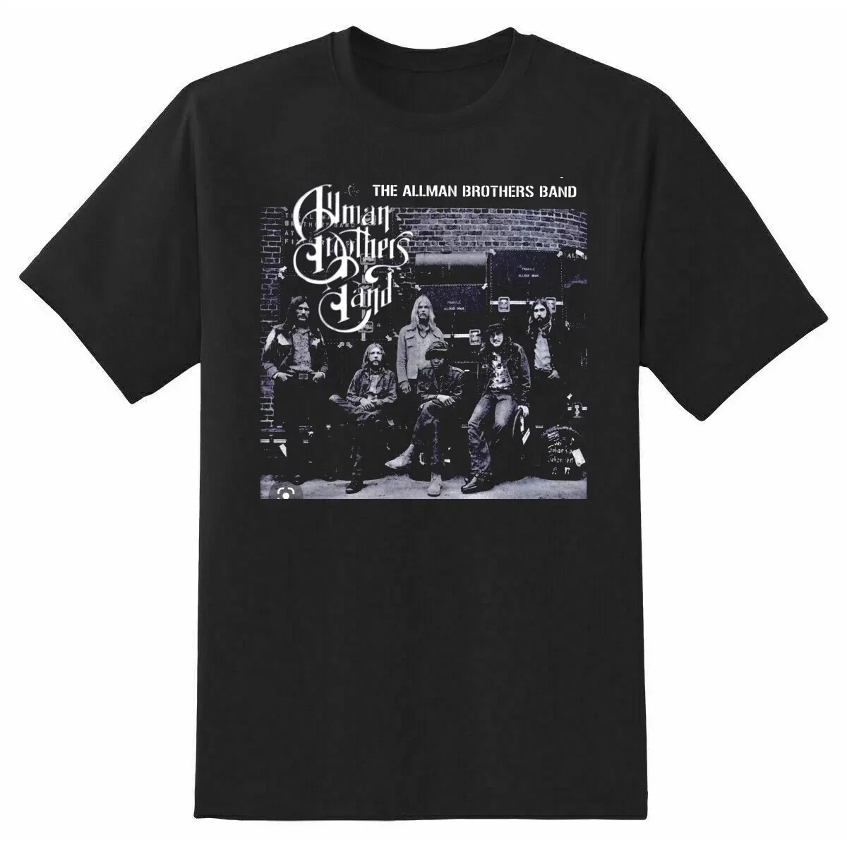 Sommerlicher Verkaufsschlager: The Allman Brothers Band T-Shirt Schwarz Unisex Alle Größen, Herren-T-Shirt mit Rundhalsausschnitt