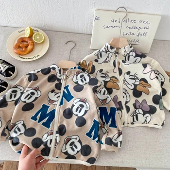 Kids Mickey Print Jacket 1