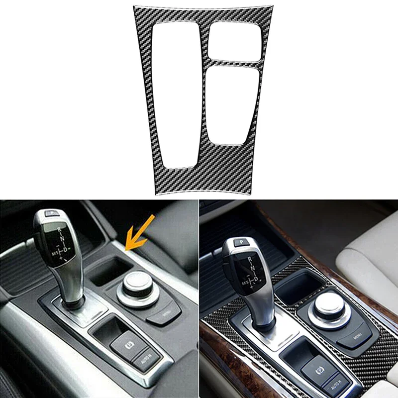 

Для BMW X5 E70 2008 2009 2010-2013 Автомобильная фотоотделка углеродное волокно черная Автомобильная внутренняя отделка наклейки детали