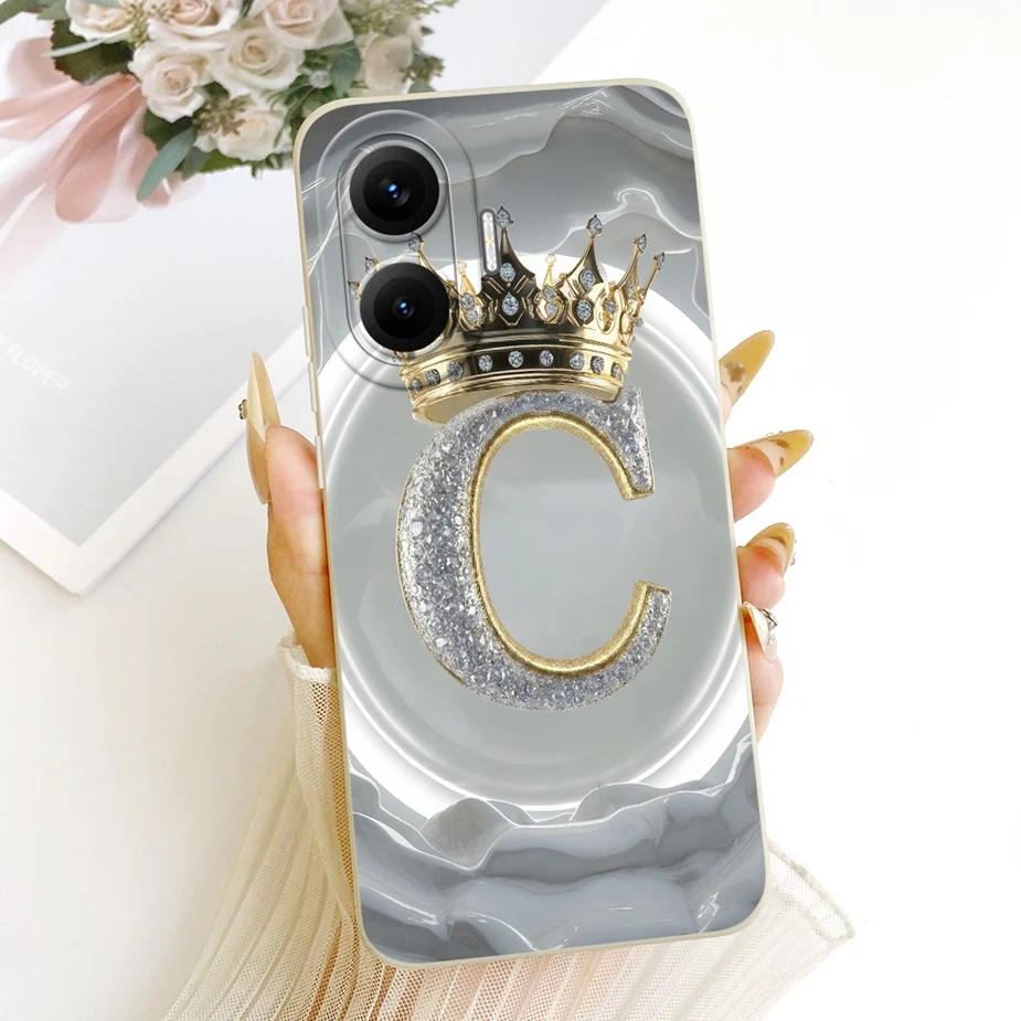 Couple Letters Soft Silicone Matte Phone Case - Xiaomi Redmi Turbo 4 Pro 5G
