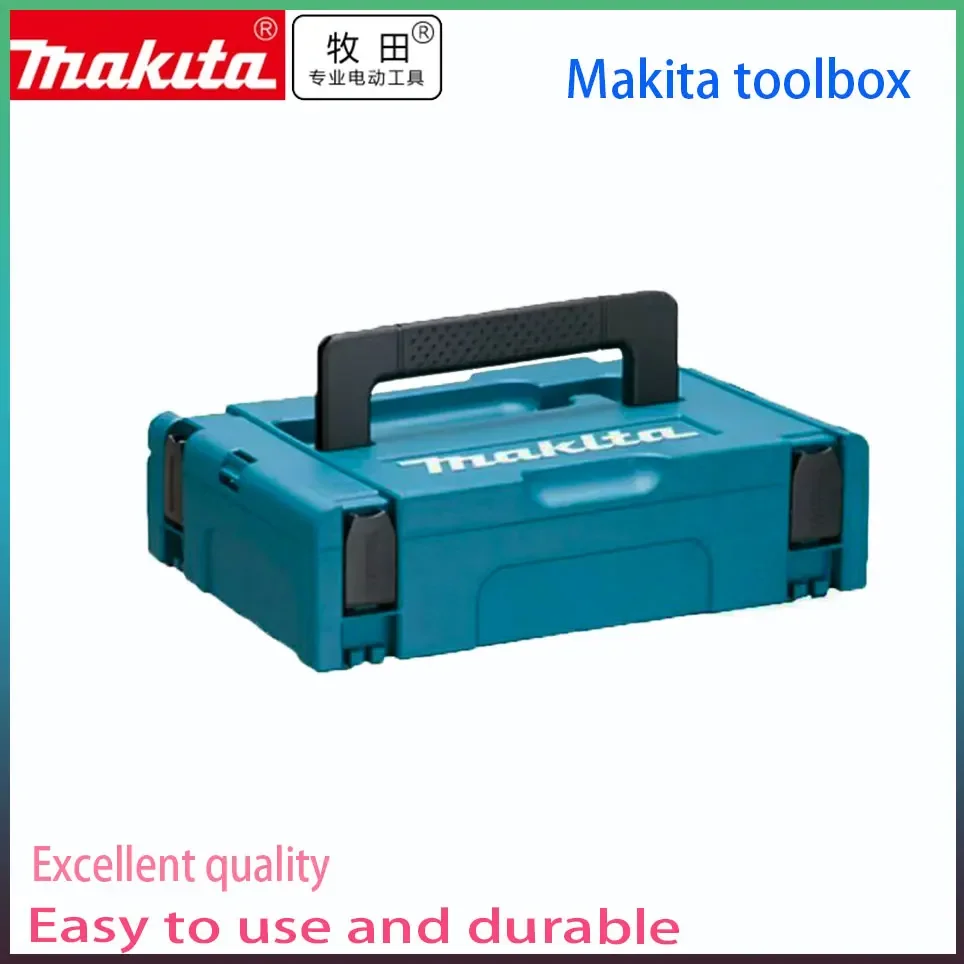 

Makita Makpac Stapelen Connector Tool Case Type 1 396X296X105 Voor DA331D DF030D DF330D HP330D TD090D TW100D HP1631 HP1640