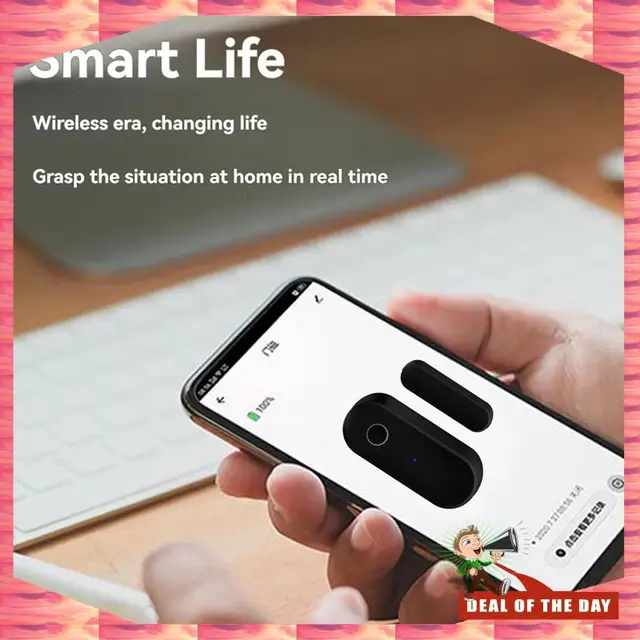 24-Hour Delivery Tuya Smart Door Sensor  Home Security Window Detector Door Sensor Switch Handle Window Alarm Contact Sensor 5