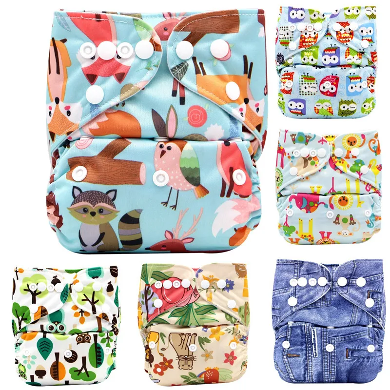 Baby Potty Training Pants Adjustable Reusable Cartoon Learning Leak Proof Diaper |