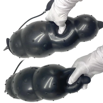 IPHISI Inflatable Anal Plug Dildo Prostate Massage Particle Anal Plug Huge Anal Plug Anal Bead Vagina Anal Dilator Anal Sex Toy 5