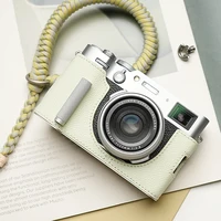Mr.Stone for Fujifilm x100vi Camera case Protective Case Camera Bodysuit X-100VI Camera Handmade Genuine Leather Camera bag