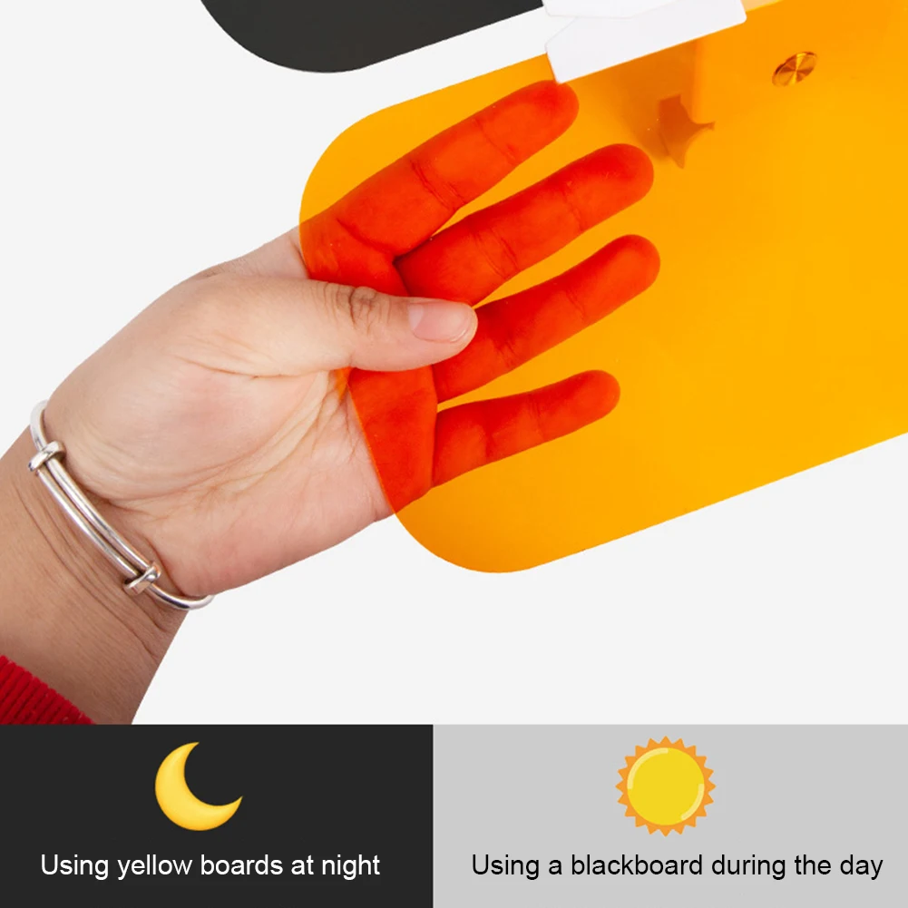 자동 선 바이저 확장, 조절 가능한 눈부심 방지 바이저 미러, UV 폴드 나이트 비전, 운전 HD 햇빛 눈부심 방지, 주간 거울