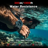 NORTH EDGE 2025 nouvelle montre de plongée à énergie solaire TRITON hommes montres à Quartz de luxe pour hommes boîtier en acier inoxydable 316L étanche 300M 3