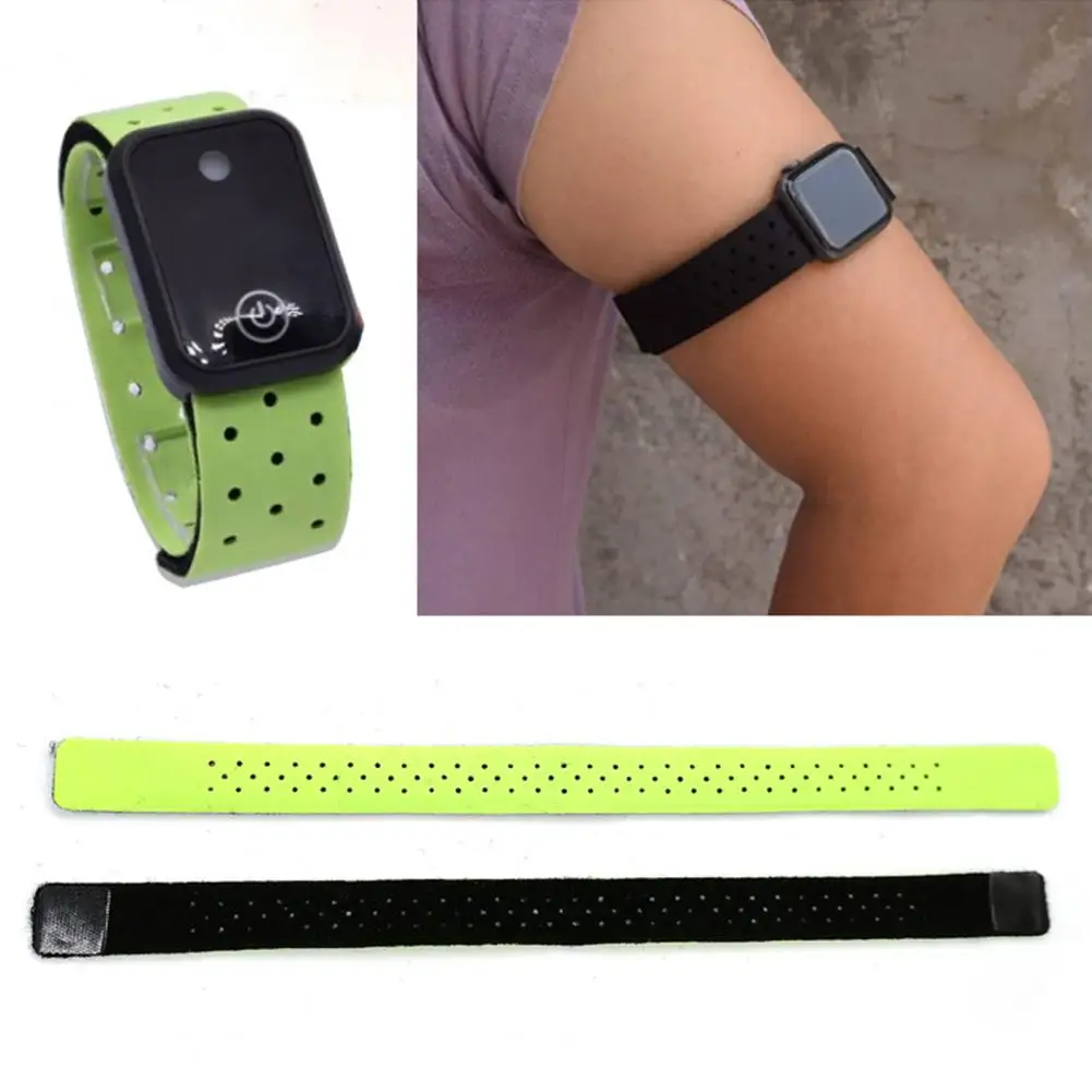 

4 Pcs Bluetooth Running Heart Rate Watch Arm Strap Replacement Heart Rate Monitor Band Soft Elastic Lycra Heart Rate Strap