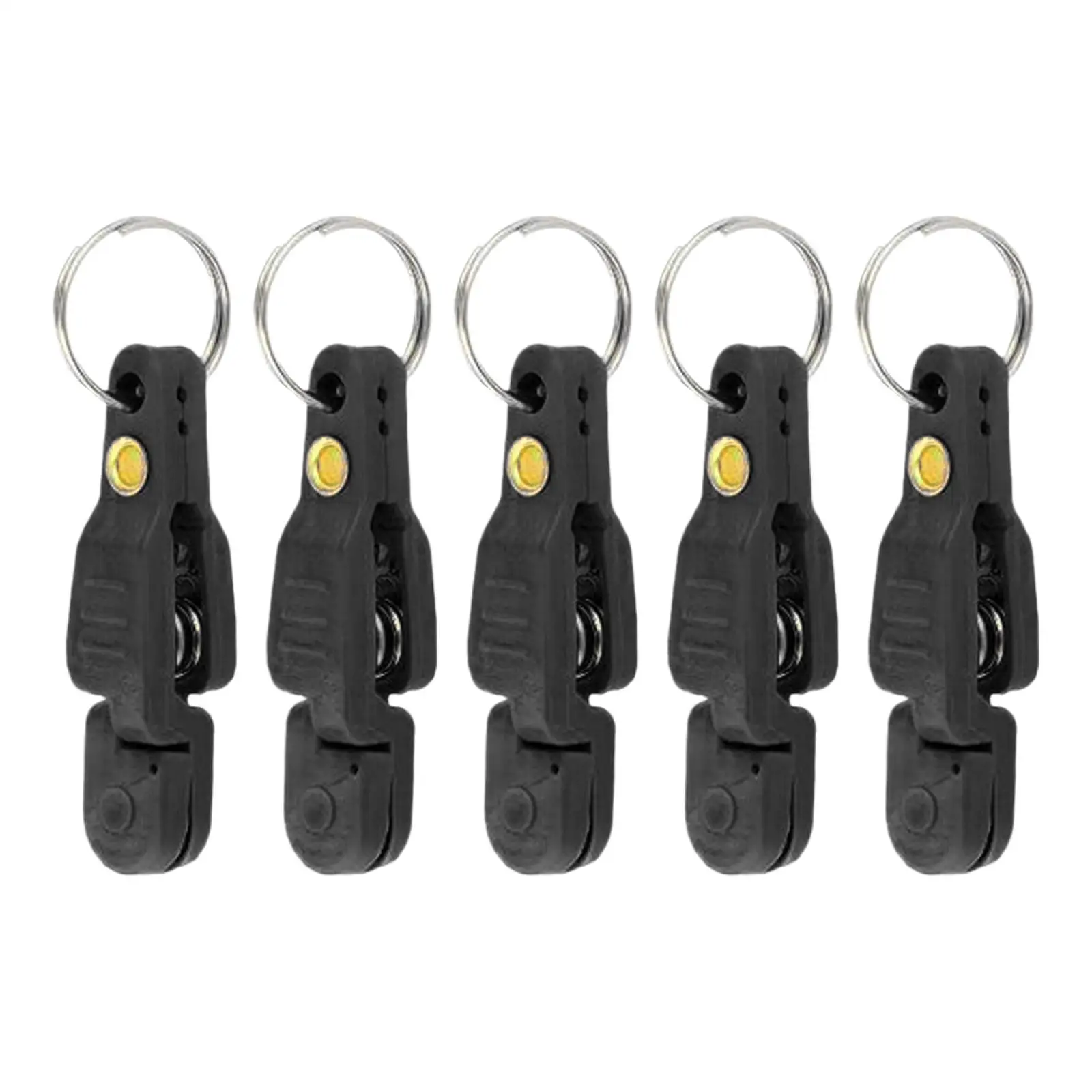 5Pcs Heavy Tension Snap Release Clips Snap Weight Clip for Trolling Fishing