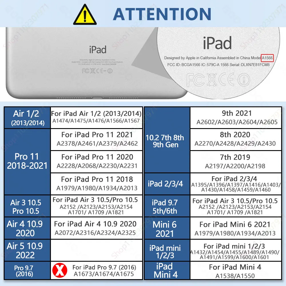Smart Case com Suporte de Lápis para Ipad Ipad 9ª Geração Ipad 10.2 em Ipad Suporte Trifold Ipad Air 5ª Geração Novo - Imagem 2