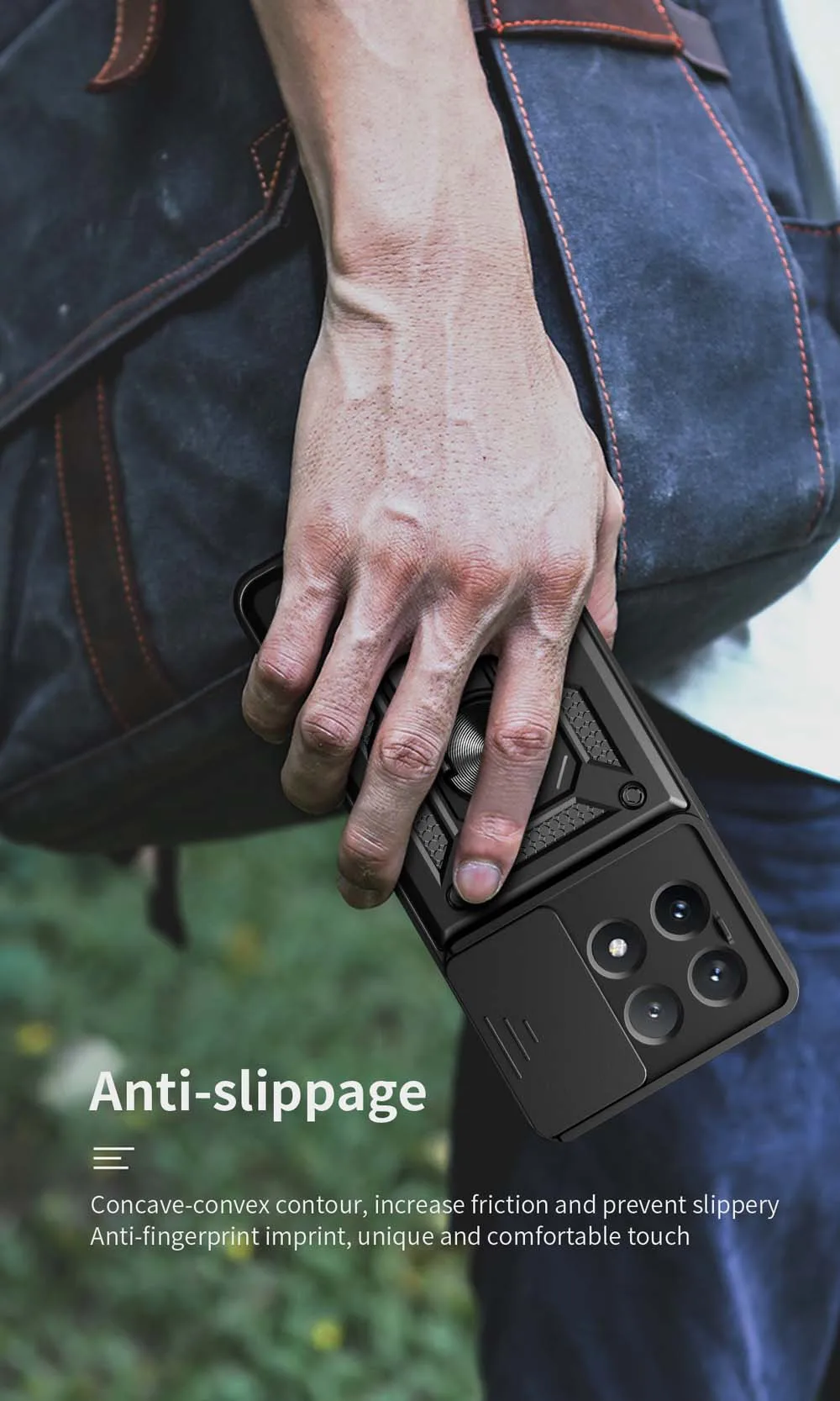 Für Mi Poco X6 Pro 5G Rutsche Kamera Objektiv Schutz Rüstung Fall Für Mi Poco X6 5G Military Grade stoßstangen Ring Abdeckung – Detail 10