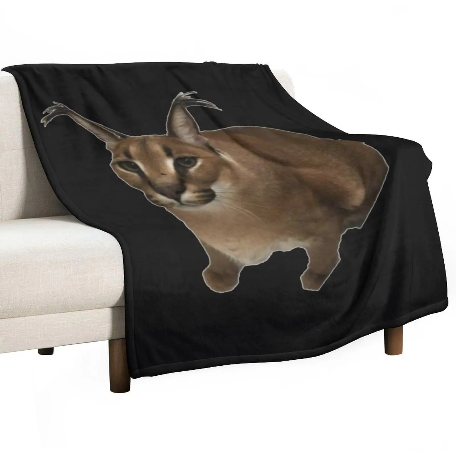 

Big Floppa Throw Blanket Single Blanket Soft Big Blanket