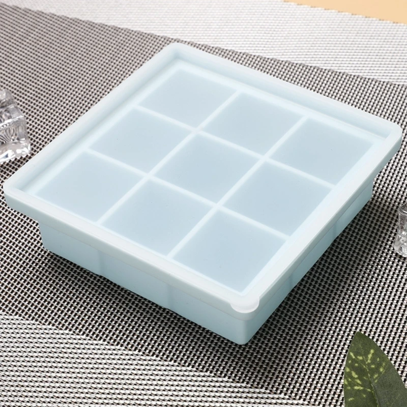 Silicone Ice Cube Tray Easy-Release Ice Molds Babies  Freezer Tray Silicone Babies  Ice Cube Tray 5 Color Dropshipping 3