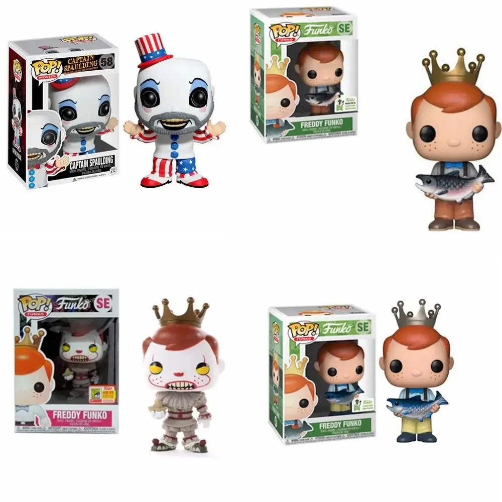 Funko Pop Freddy Funko Se Eccc Esclusivo Figure In Vinile Giocattoli Bambole Freddy Action Figure Collection Model Toys For Kids Boys Gift
