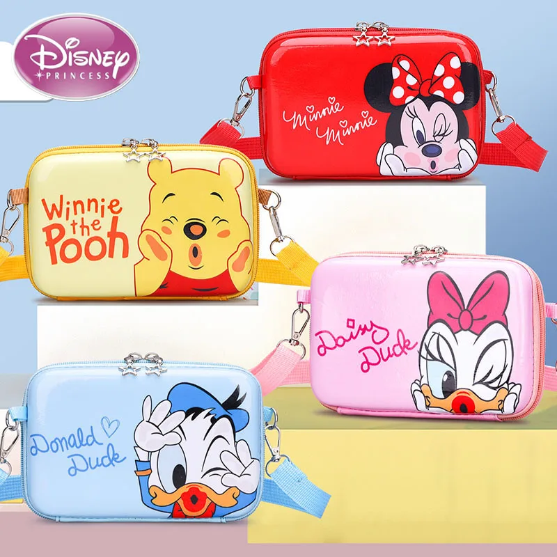 Disney Cartoon Donald Duck Print Mobile Phone Bag Women's Crossbody Bag womens bag